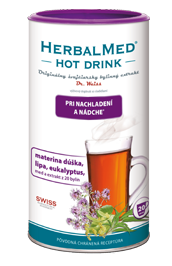 HERBALMED® Hot drink DÝCHACIE CESTY A IMUNITA Dr. Weiss - Originálny bylinný extrakt