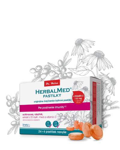 HERBALMED® pastilky Dr. Weiss pre posilnenie imunity