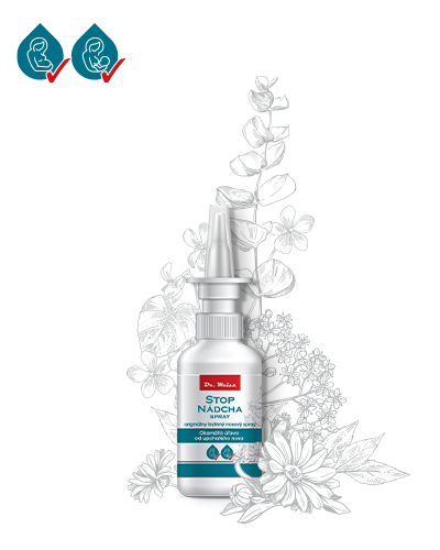 STOPNádcha Dr. Weiss bylinný nosový spray