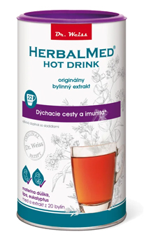 Herbalmed® HOT DRINK Dr. Weiss – dýchacie cesty a imunita