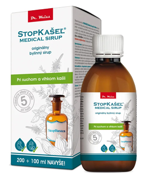 STOPKAŠEĽ® Medical sirup Dr. Weiss sirup pri suchom a vlhkom kašli